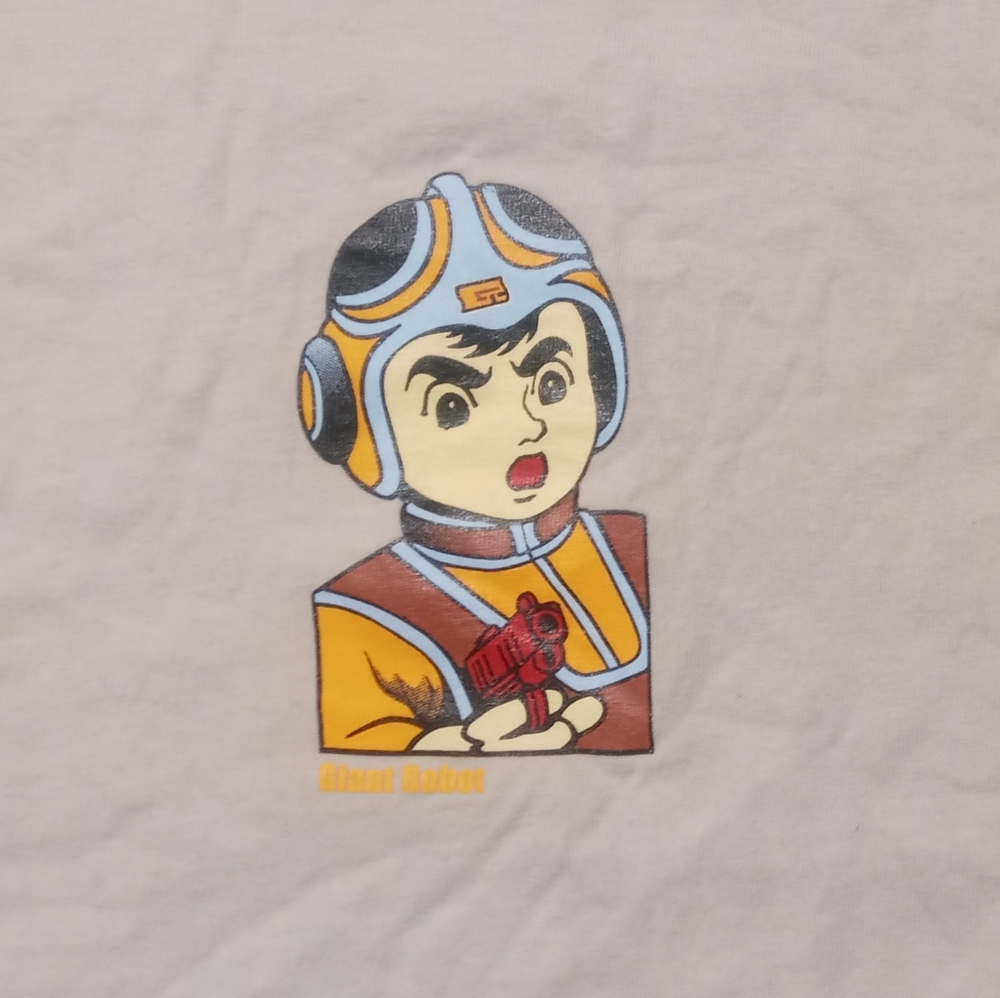 Vintage Giant Robot Anime T Shirt Transformers